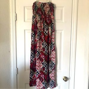 Riley and James Printed Maxi Dress